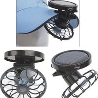 Summer Mini Clip Fan Cap Clip USB Micro Fan Solar Garden Protection Accessories Garden Sun Protection Cap Accessories