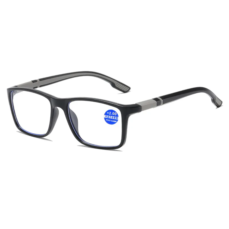 Männer Sport Lesebrille Platz Blaues Licht Gläser Presbyopie Lesen Brillen Ultra Licht Hyperopie + 1,0 + 1,5 + 2,0 + 2,5 + 3,0 + 3,5 – Detail 3