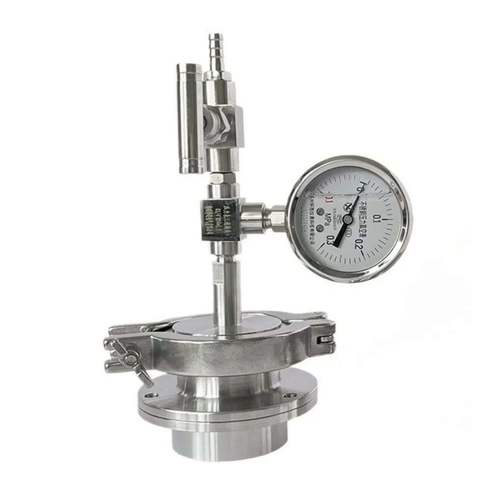25mm -200mm Stainless Steel Flange Quick Release Quartz Tube Corundum Tube KF Tube Furnace Accessories High Vacuum Sealed Source