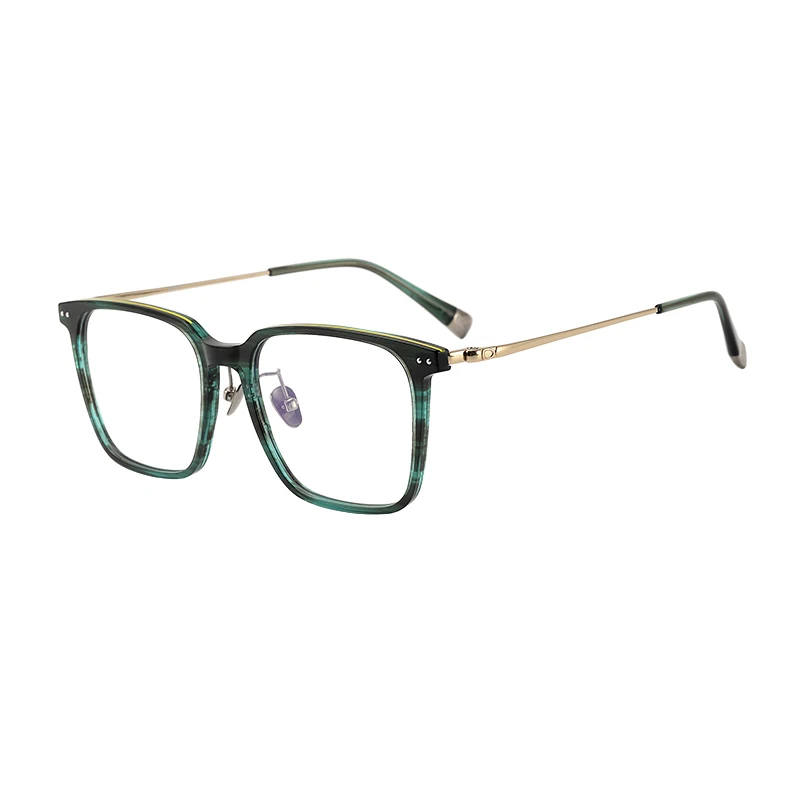 

Pure Titanium Square Frame Hand Casual Ultralight Glasses