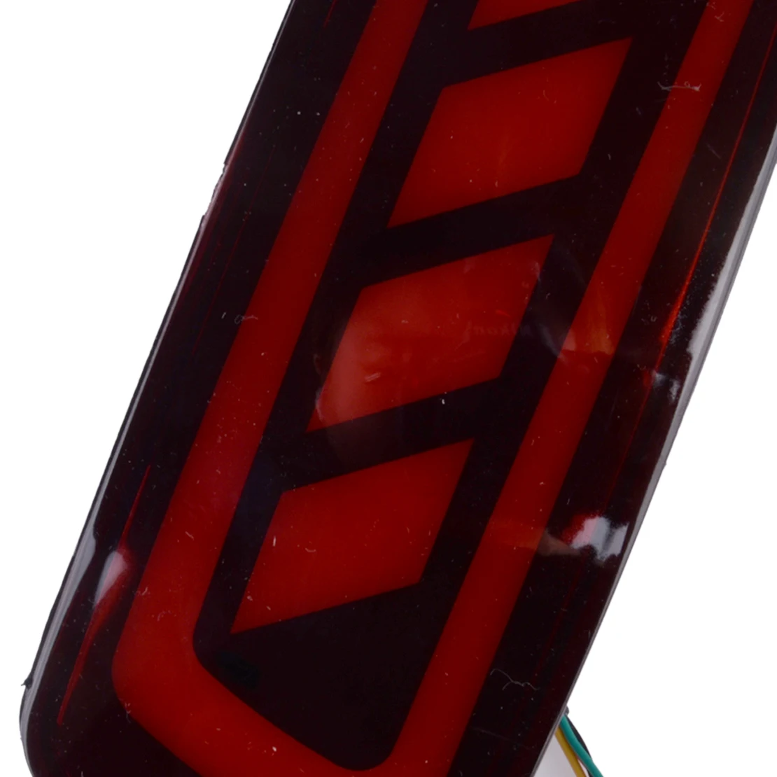 1 زوج عدسة حمراء LED المصد الخلفي بدوره أضواء عاكسة واحدة صالح ل جيب جراند شيروكي كومباس دودج رحلة 2016-2013 تيار مستمر 12 فولت