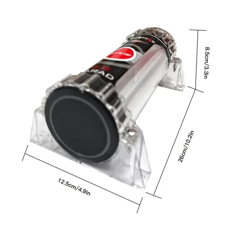 Pertos 9.0Farad high-power car audio capacitor stripLEDDisplay Screen - Stable amplifier output，Improve sound quality，Operating