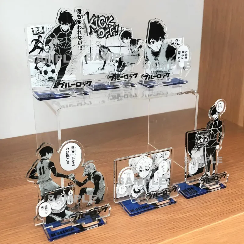 

Аниме Blue Lock Isagi Yoichi Bachira Meguru Nagi Seishiro фигурка для косплея акриловая стоячая вывеска настольные аксессуары подарок