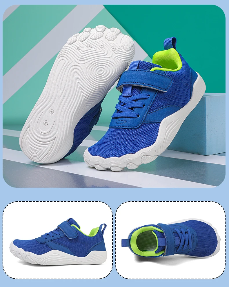 Kinder Barfußschuhe Jungen Mädchen Sneaker Aqua-Schuhe Natürliche Spreizschuhe Breite Zehenpartie Schnelltrocknende Wasserschuhe Strand- und Schwimmschuhe – Detail 13