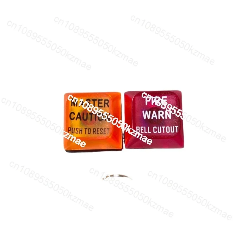 Suitable for Boeing Main Warning Light Keychain