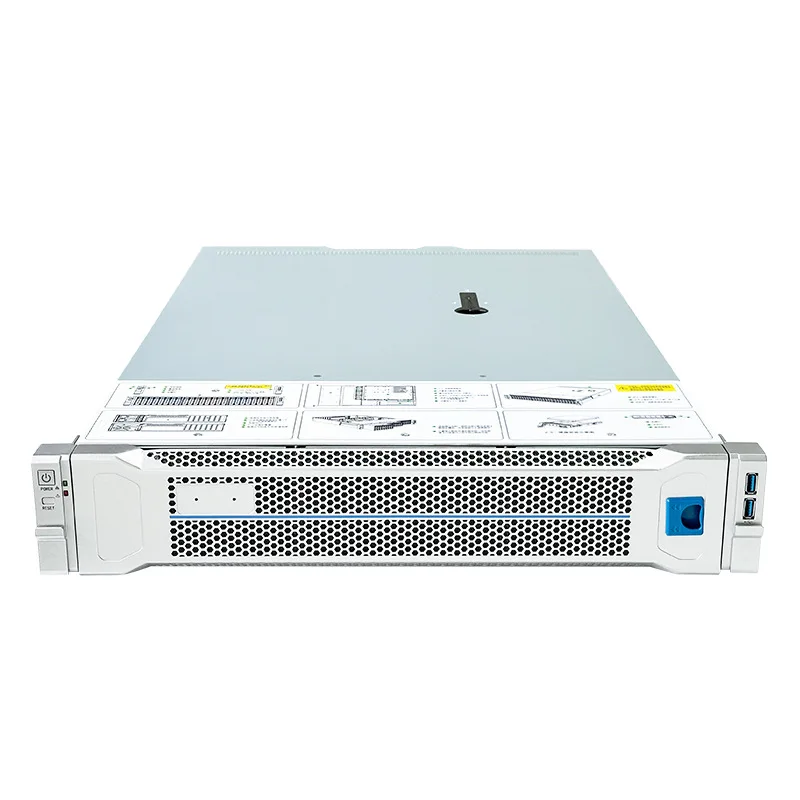 2U Rackmount Server Chassis, 24 Small Hot-Swap Drive Bays, AIO NAS Case for IPFS, Rendering, Storage, Computing and Database