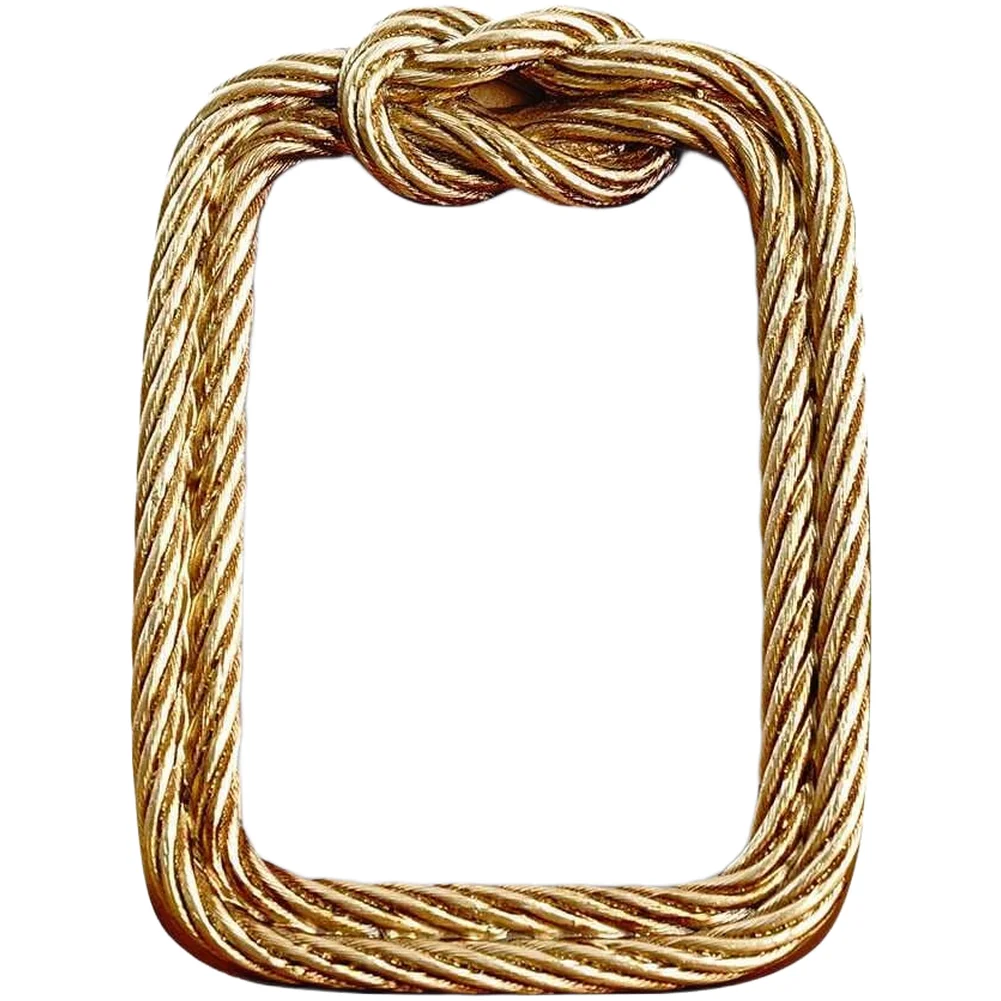Rustic Country Photo Holder Knot Resin Picture Frame For Rustic Home Styling for versatile Display Option For 4x6 Inch Pictures