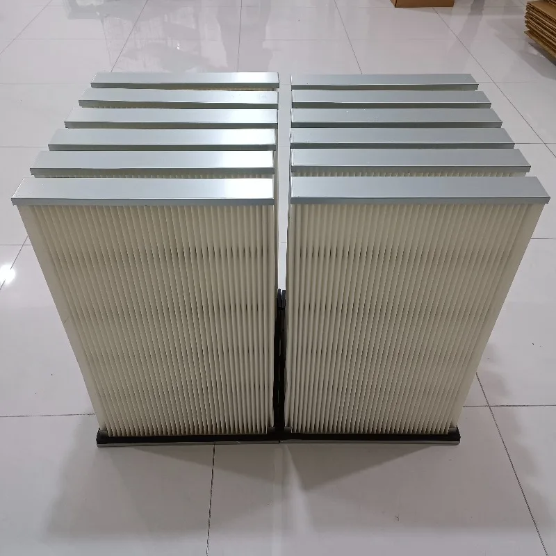 خرطوشة فلتر غبار الهواء ذات الجودة العالية القابلة لإعادة الاستخدام بسهولة وإعادة التدوير وطويلة العمر لأنظمة ترشيح الهواء