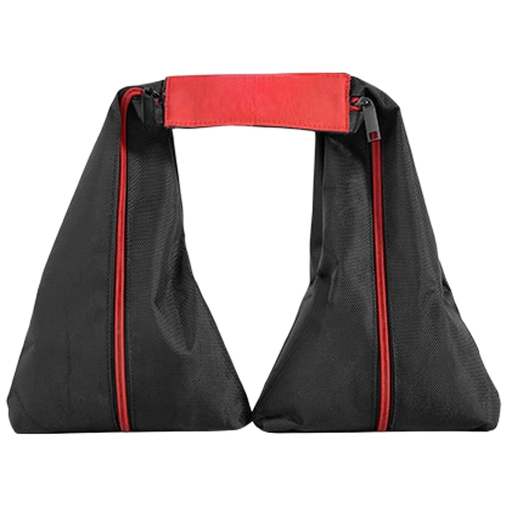 1Pcs Black Red Oxford Cloth Photography Sandbag 76x22cm Flexible Counterweight For Lighting Stand Tripod Studio Accessories