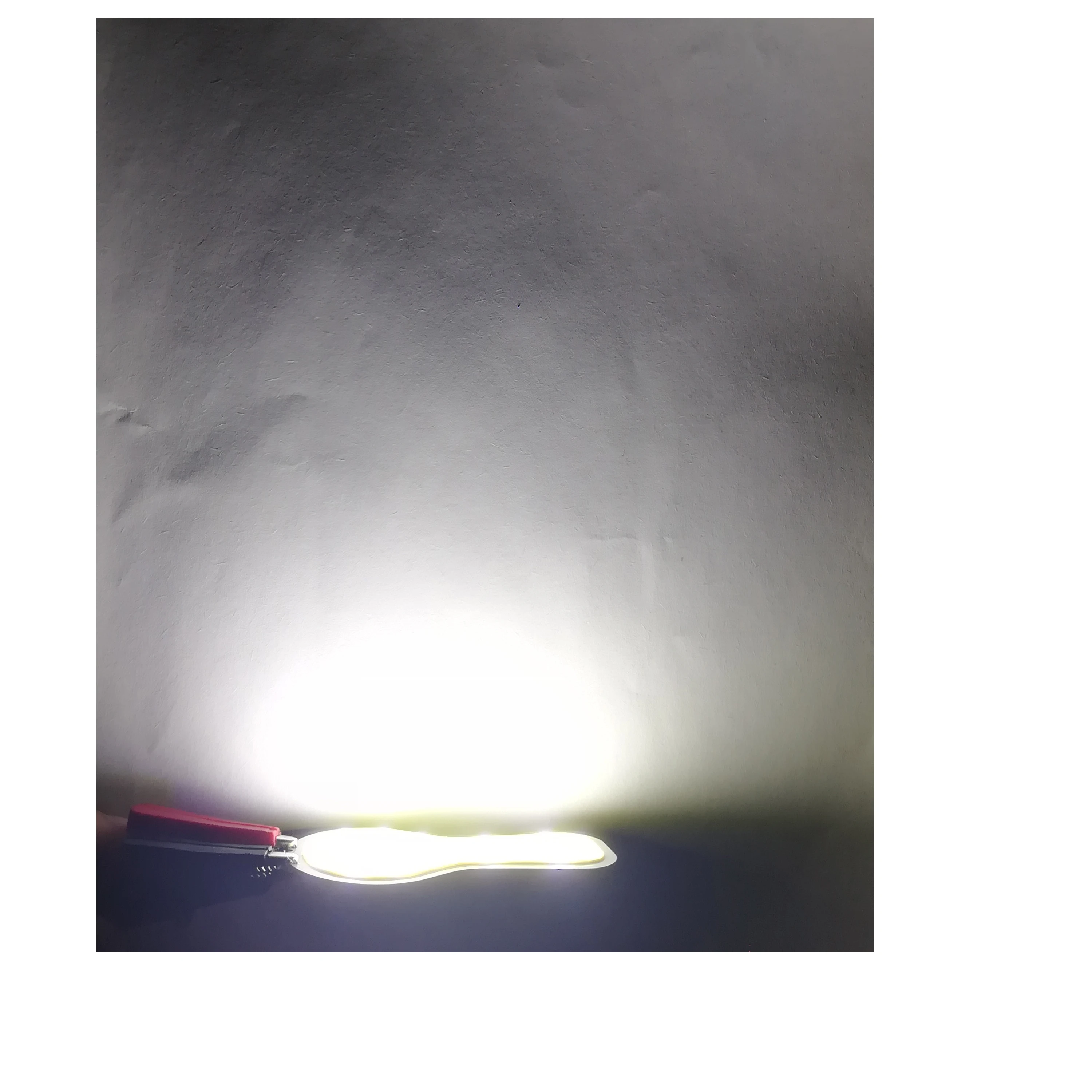 FTZOTOF 2pcs 70*36mm Customize Irregular 12V DC 5W  Cold White LED COB Bulb Light Source Chip on Board  For Scooter Bicycle Lamp