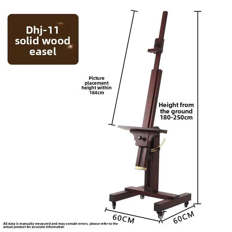 

Professional telescopic easel floor bracket flat dual-purpose easel