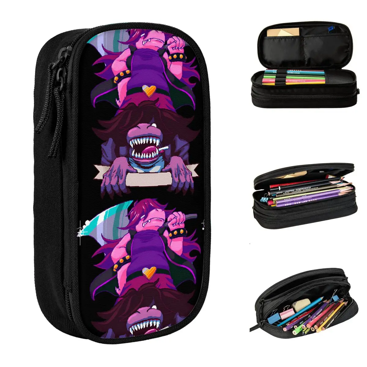 adoravel-caso-de-lapis-susie-deltarune-caixa-de-lapis-escola-casos-meninas-meninos-dupla-camada-personalizado-papelaria-organizador