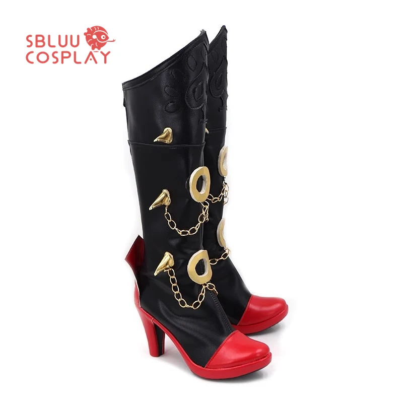 SBluuCosplay Game Zenless Zone Zero Luciana de Montefio Cosplay Schoenen Mannen Vrouwen Halloween Party Thema Evenementen Custom Made Laarzen