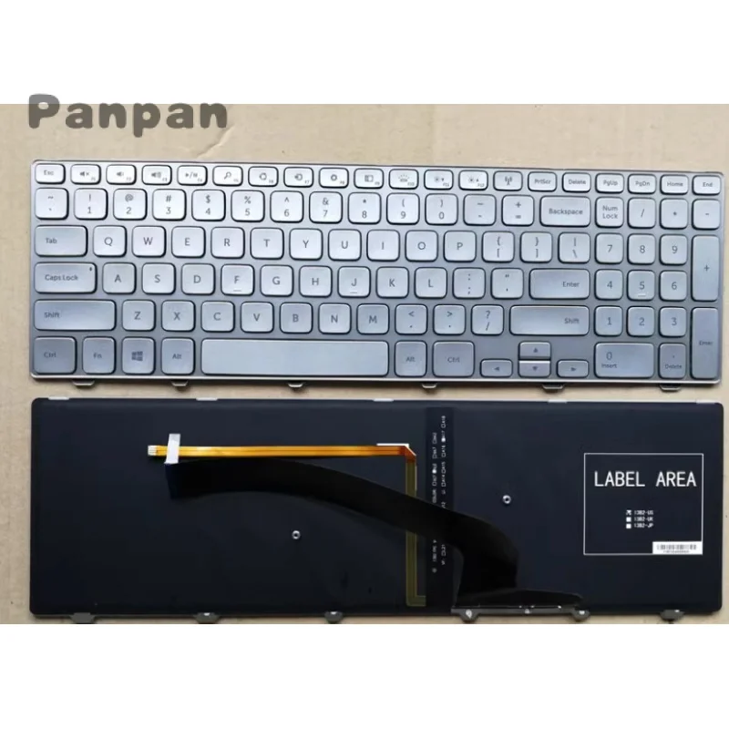 

New For Dell Inspiron 17 7737 7746 Keyboard English With Backlight US 01MP6W 1MP6W CN-01MP6W P4G0N 0P4G0N