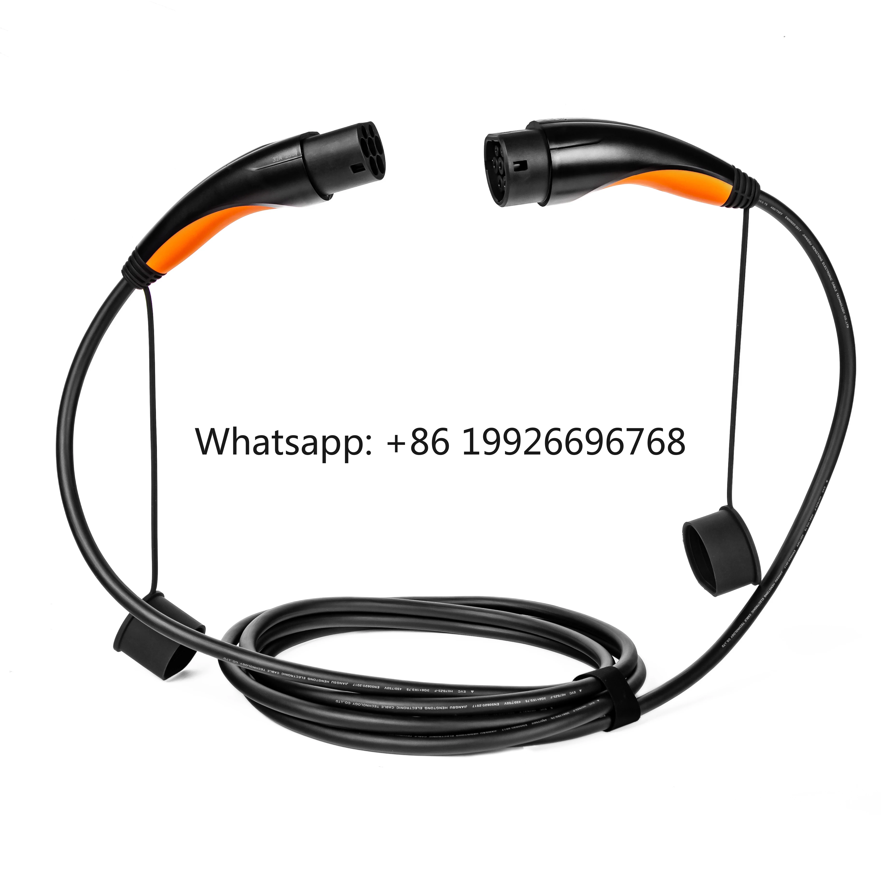 

7.3kw 1Phase Ev Charging Type 2 Cable 32A 62196 Ev Charging Extension Cable