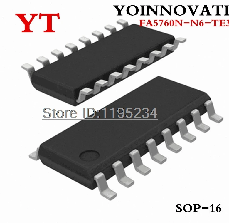 50pcs/lots FA5760N-N6-TE3 FA5760N-N6 FA5760N FA5760 FE5760 5760 SOP16 Best quality