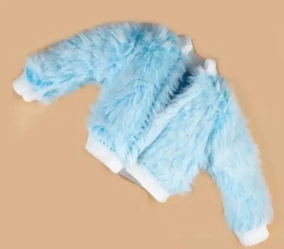 LX376 Modischer Plüschmantel, Kleidung, Geschenke für Ihre 1/6 Babi Xinyi Fr Fr2 Mizi Mengfan Puppen