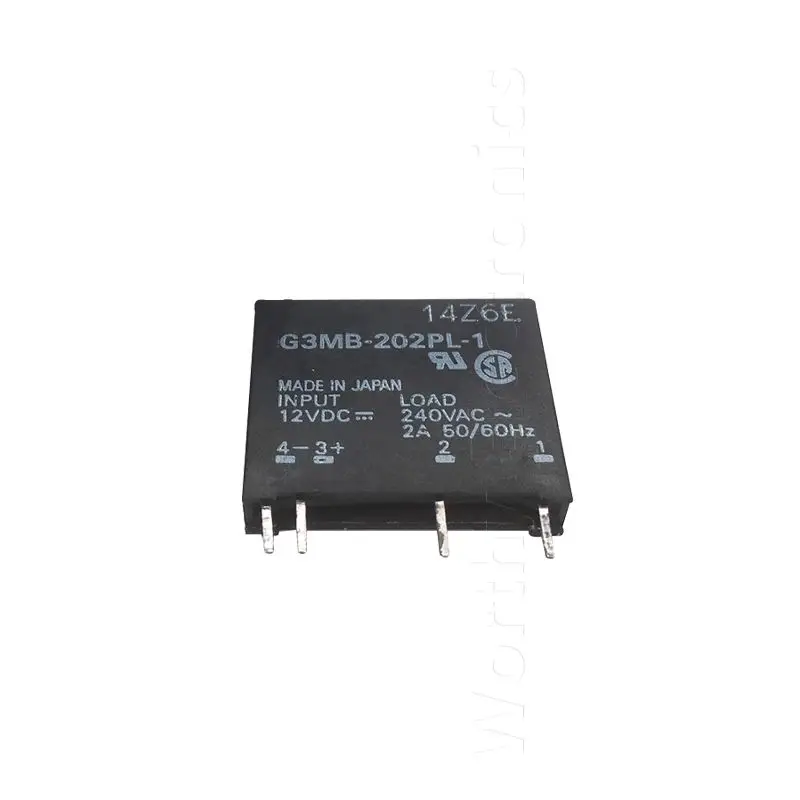 

Free Shipping 10PCS/LOT G3MB-202PL-1 12VDC Relay 2A 4PIN 12V