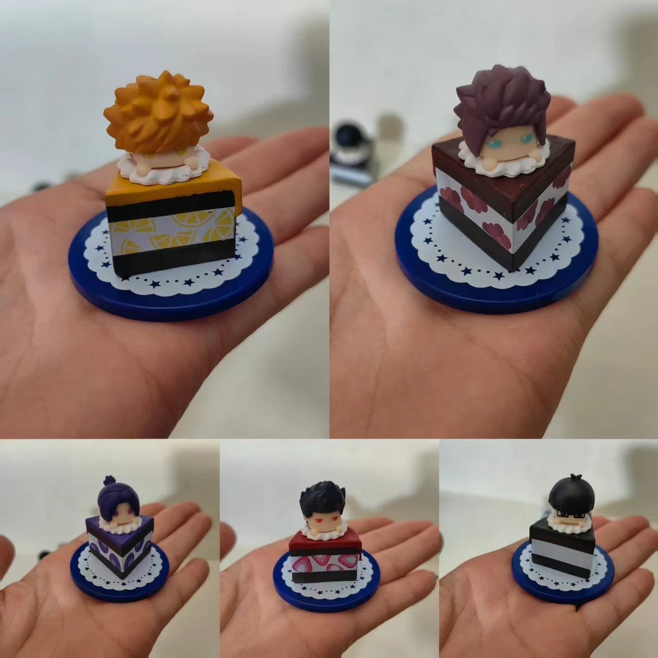 

BLUE LOCK Action Figure Sleep Gacha Cute Cartoon Ornament Isagi Yoichi Chigiri Hyoma Nagi Seishiro Rin Itoshi Model Toy