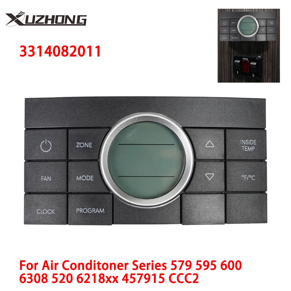 3314082011 RV Thermostat Temperature Control Panel For Air Conditoner Series 579 595 600 6308 520 6218xx 457915 CCC2