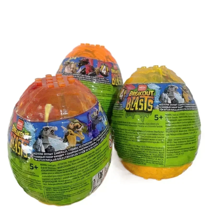 Slim GJK05 Meigao Beast Twist Egg Blind Box GCK31 Burst Dinosaur Egg Montaż zabawek z klocków