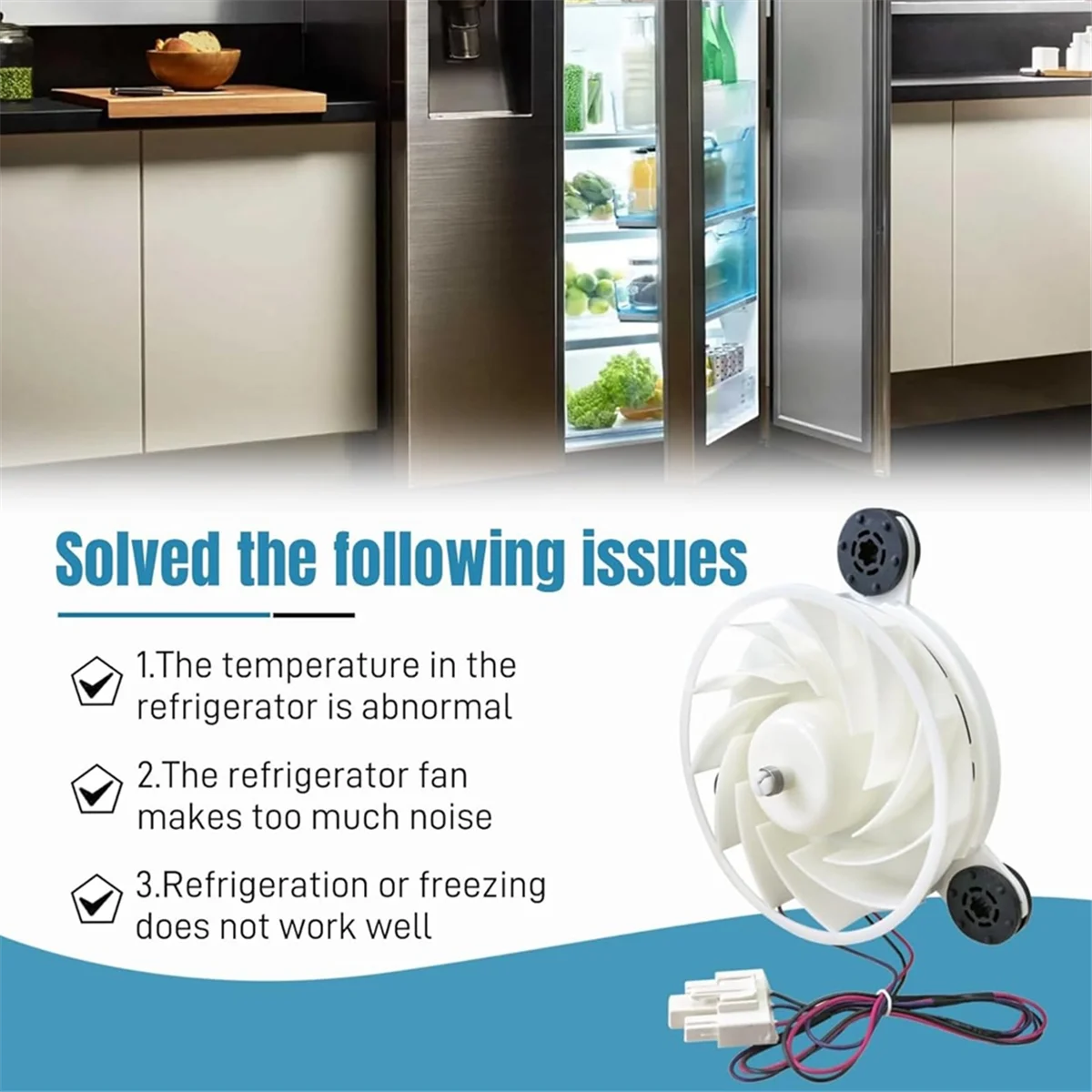 ZWF-30-3 motor de ventilador evaporador de geladeira para samsung peças de reposição de motor de ventilador de refrigeração de geladeira dc12v 2.5w-lite