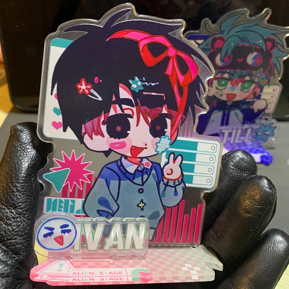 New Alien Stage IVAN TILL Acrylic Desktop Stand Model Anime Figure Standing Decor Cosplay Gift for Best Friends image 3