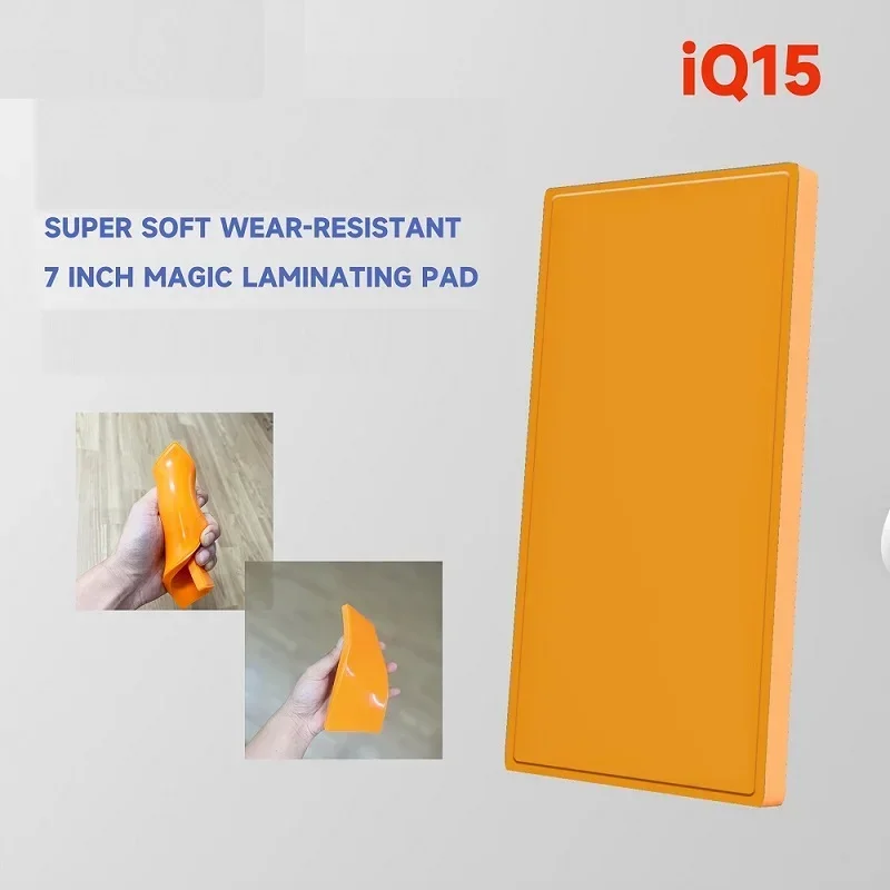 

IFIXES IQ15 7 inch Super Soft Waer Resistant Pressure Pad Direct Laminating Explosion-proof Jelly Pad for Phone Screen Pressing