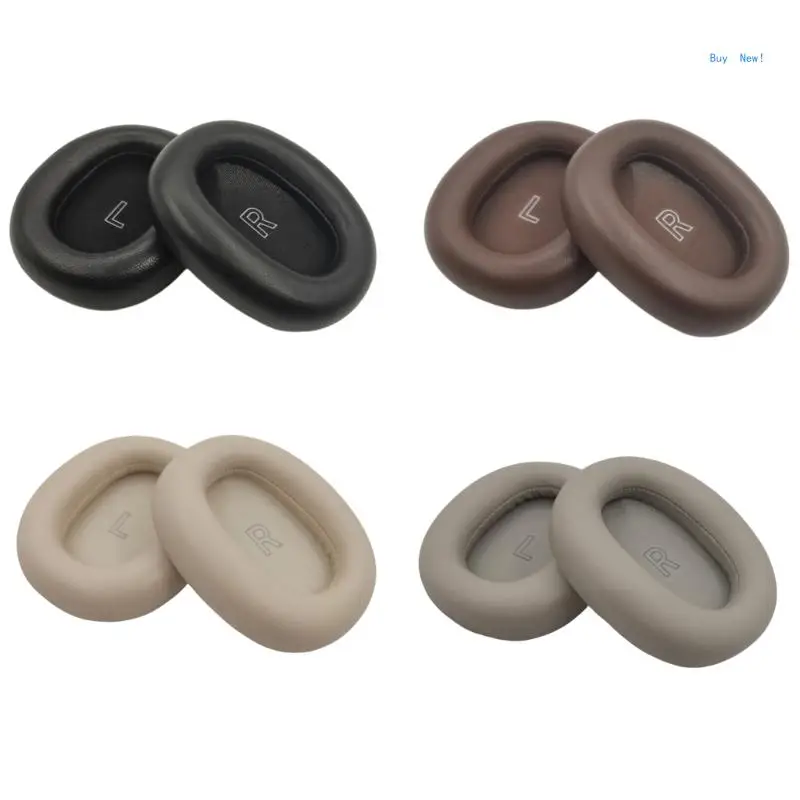 Comfort Sheepskin Ear Covers Earpads with Precise Sound Tuning for H95 Headphones Headsets Earmuff Set