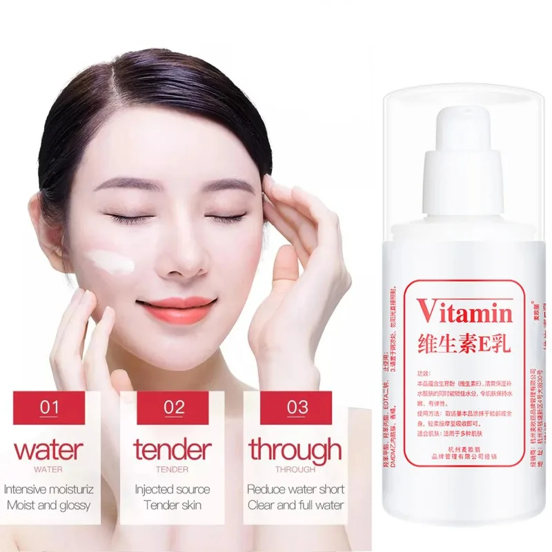 

100g Vitamin E Milk Mild Nourishing Hydrate Moisturize Face and Neck Cream Delicate Skin Lotion Fair White Body Cream Lightening