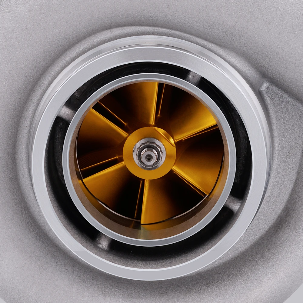 GT45 billet Turbocharger for 4.0-6.0L V-Band A/R .66 Com 1.05 Turbine Oil Cooled