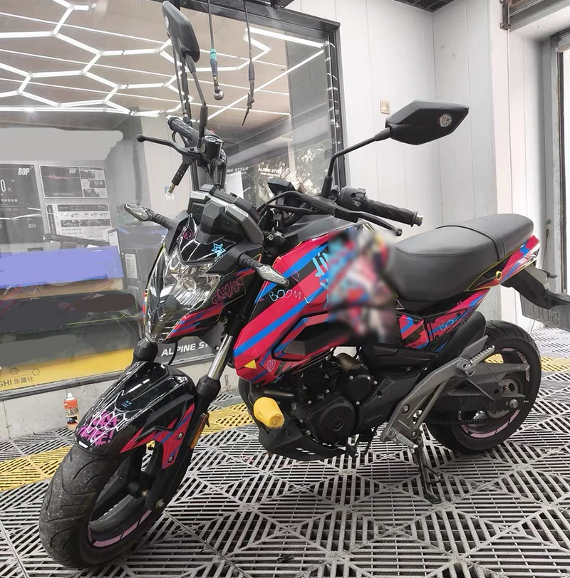 ل CFMOTO PAPIO ST 125 ST125 كامل الجسم الديكور حماية شارات مقاومة للماء ملصق مجموعة الرسومات ملصقات الملحقات