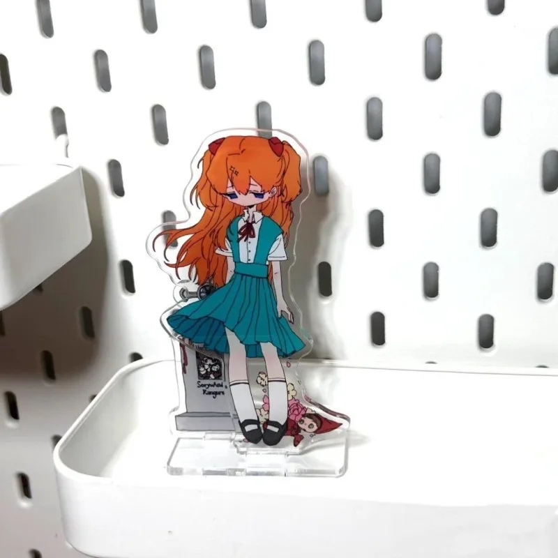 Asuka Neon Genesis Evangelion personalized creative animation peripheral high-value acrylic stand table decoration ornaments