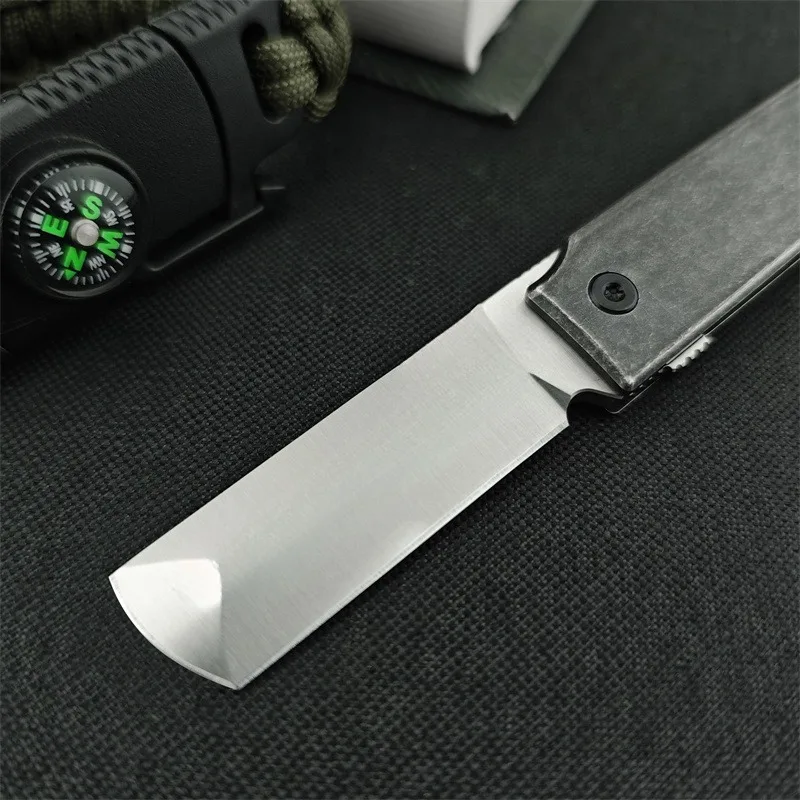 Outdoor Folding Mini CR 5915 Knife 8Cr13Mov Blade 420 Steel Pocket Camping Survival High Hardness EDC Multi-fuctional Hand Tools