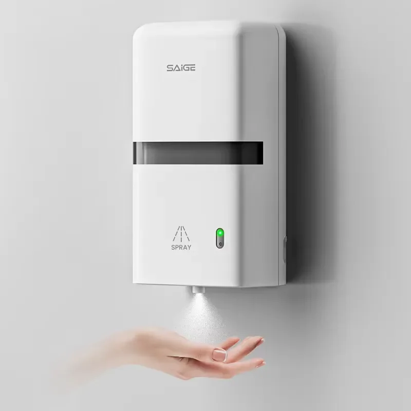 Saige Touchless Automatic ABS Plastic Foam Soap Dispenser Sensor Activated for Bathrooms