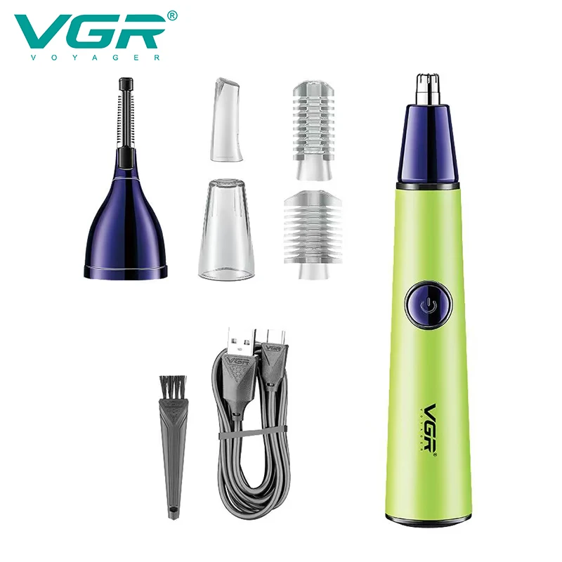 VGR 2-in-1 Mini Hair Trimmer, Private Area Hair Removal Device, Nose Hair Trimming Machine, Home Hair Removal Set V-627