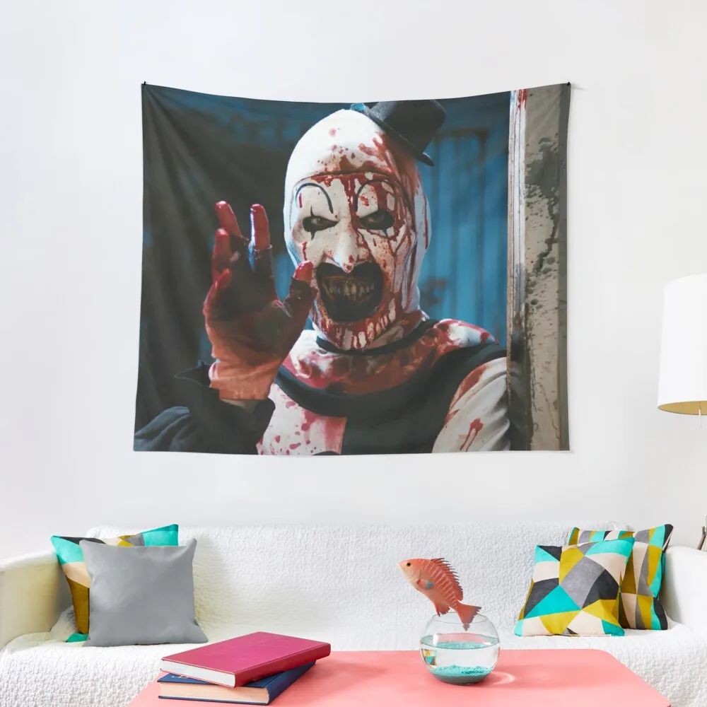 

Art The Clown - Terrifier Tapestry Wall Mural Cute Tapestry Nordic Home Decor House Decor