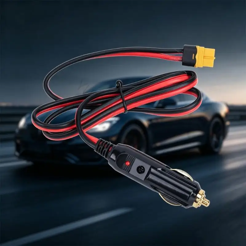 96BA Car to 60 Power Cable for Battery Charging Layout Vehicle Device