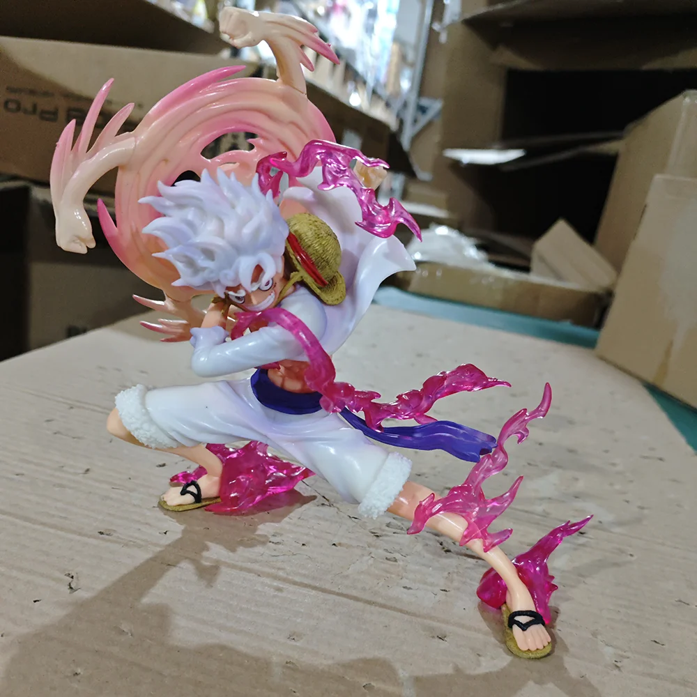 Neue One Piece Anime Figur Noc Nika Luffy Figuren Pvc Faust Slamming Luffy Action Figur Spielzeug Statue Sammlung Modell Puppe Geschenke – Detail 3