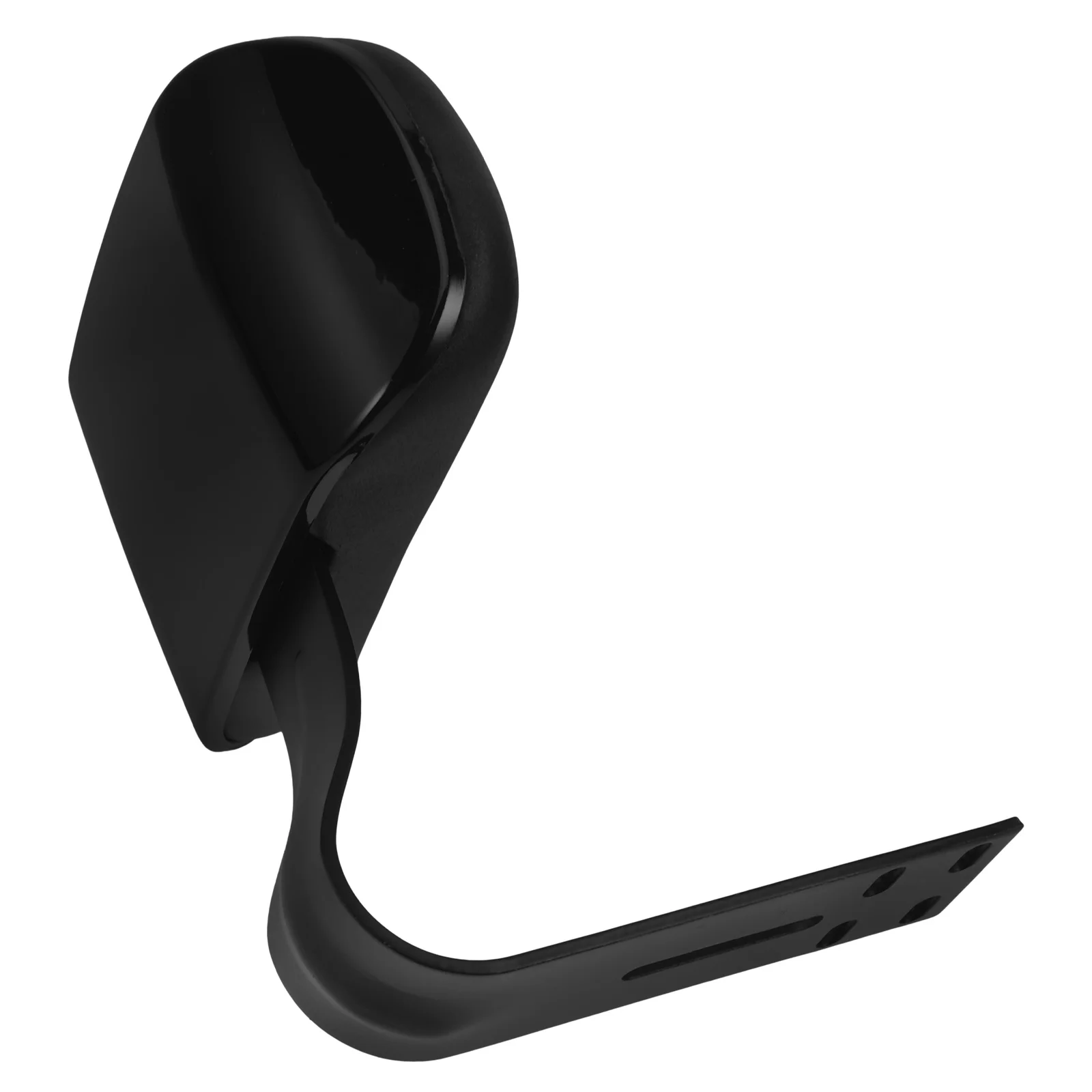 

Motorcycle Passenger Pad Bike Back Seat Cushion Electric Cycle Rear Rest Handle Black Color Universal Use Comfortable Steel Faux