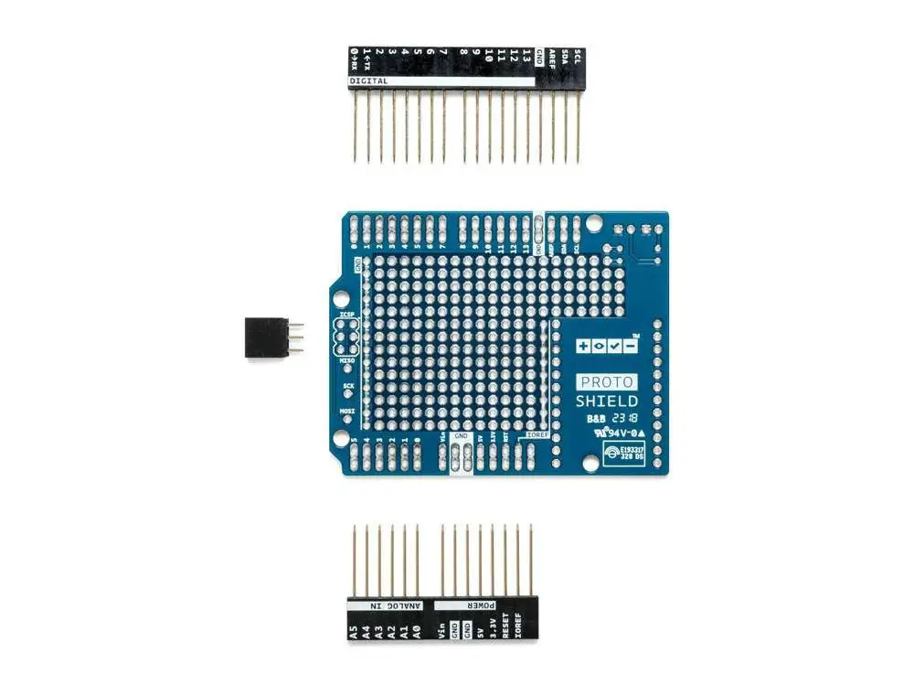 Arduino Proto ชิลด์ Rev3 Uno Size จานขนมปัง TSX00083 24 พิน