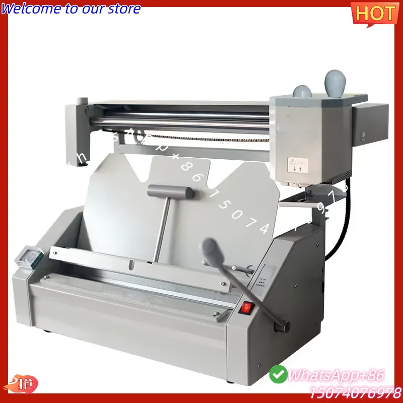 2026 WD-460 DeskTop Hot Melt Manual Glue Binding Machine