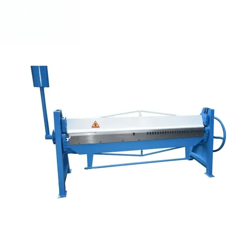 Portable 2500 mm hand folding machine for on-site metal bending (up to 1.5 mm mild steel)