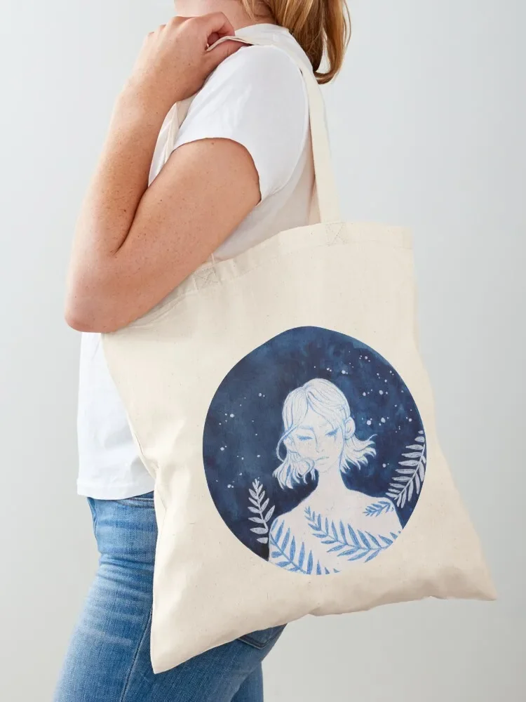 

Fern Ellie Tote Bag hand bag ladies Canvas stote bag Woman shopper reusable shopping bags