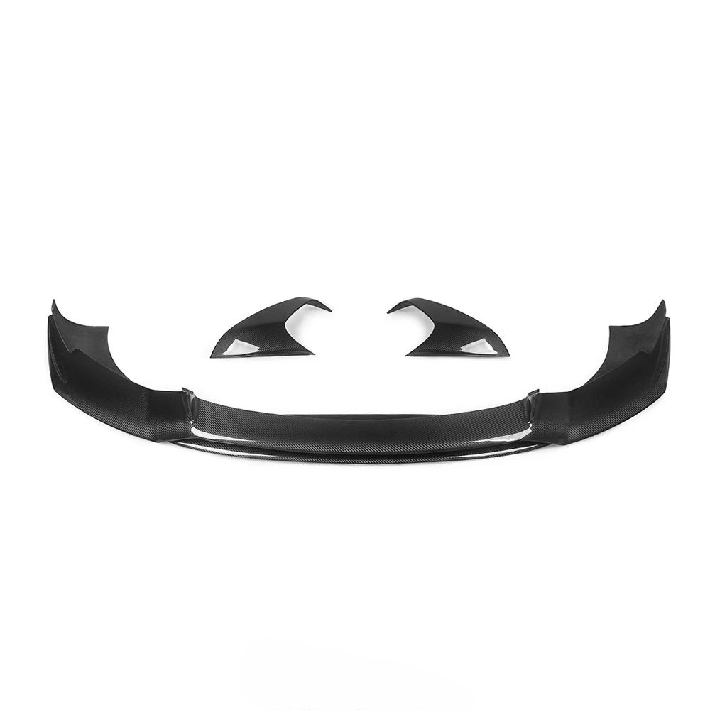 PKZ Style Carbon Fiber Front Splitter For Maserati Ghibli Front Bumper Lip