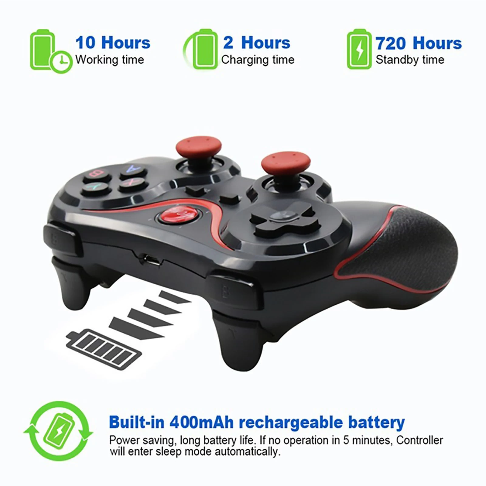 T3 Direct Connection Gamepad Android IOS Mobile Wireless Bluetooth Game V3 Macro One-touch Touch Gamepad