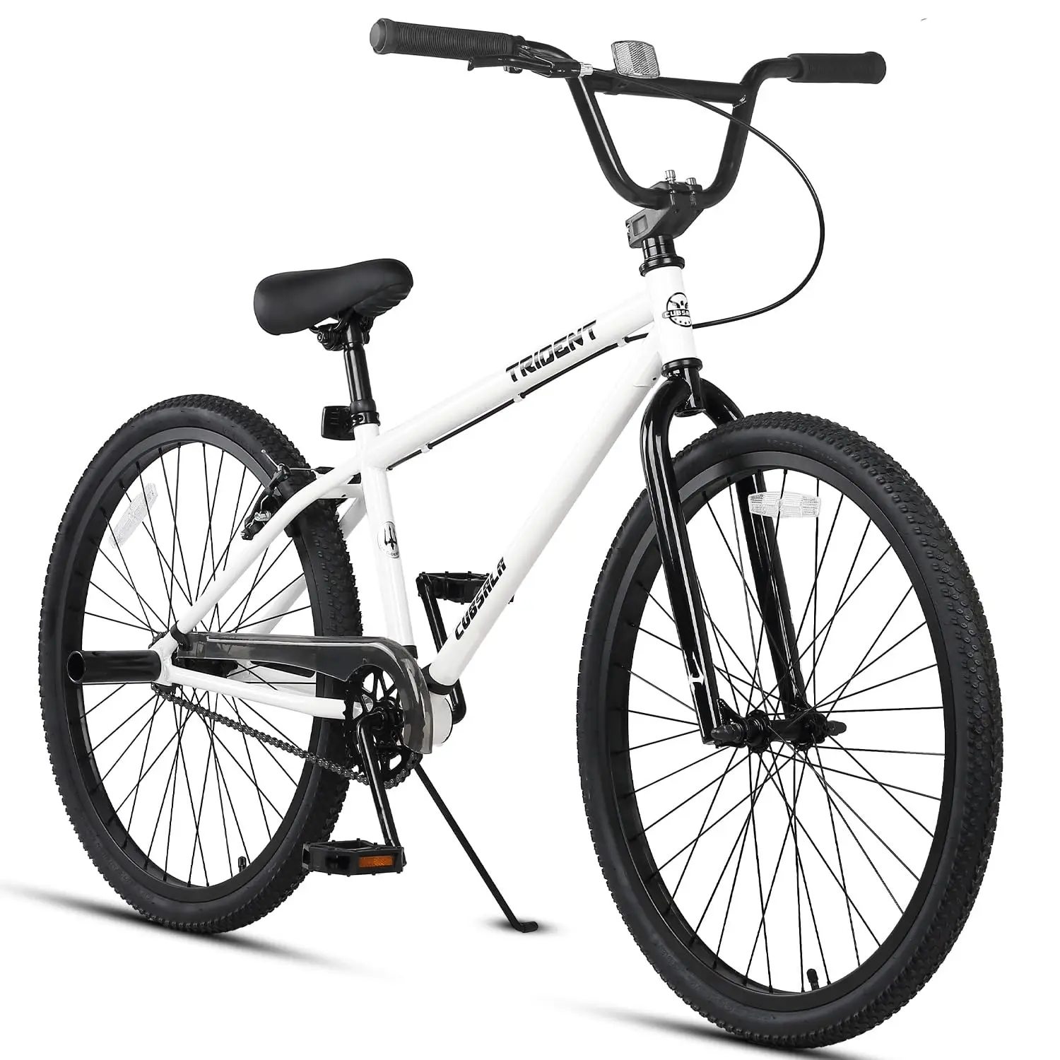 20 24 26 Inch BMX Race Bike Trident Bicycles Beginner-Level to Advanced Riders with 2 Pegs, Multiple Colors
