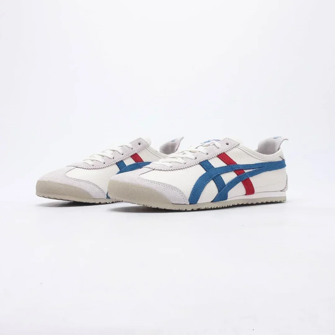 Onitsuka Tiger MEXICO 66 sapatos leves de skate para homens e mulheres, tênis baixo para exterior