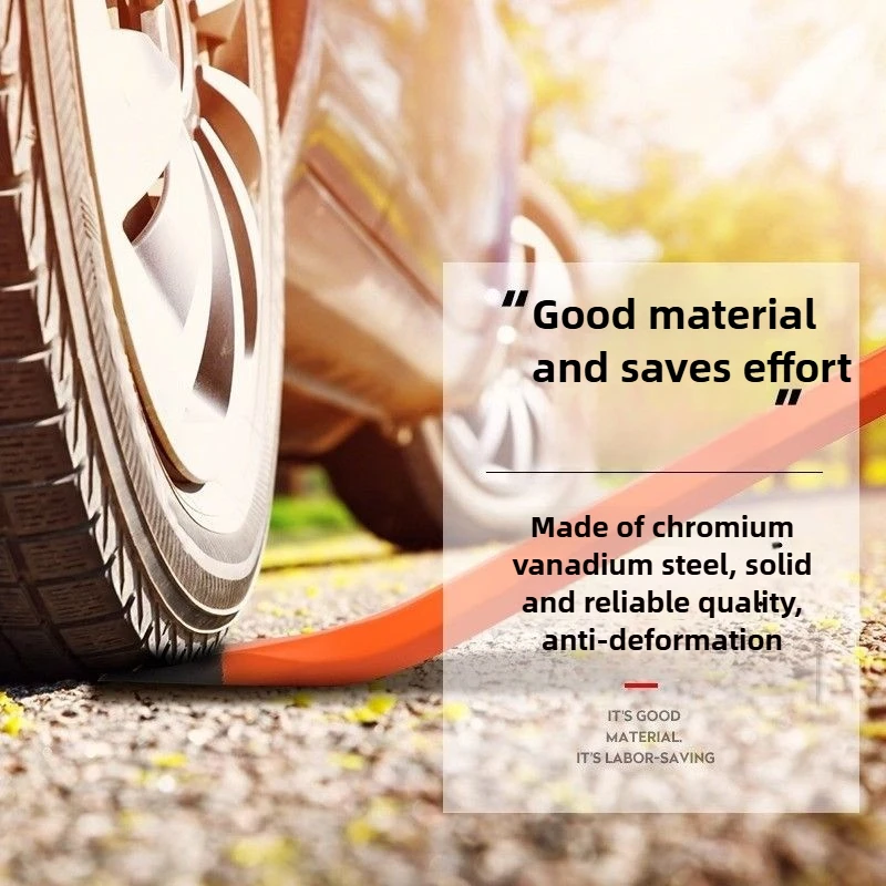 Multi-functional Crowbar Special Steel Vehicle Tire Scraping Tool Crowbar Nail Remover Reinforcing Rod