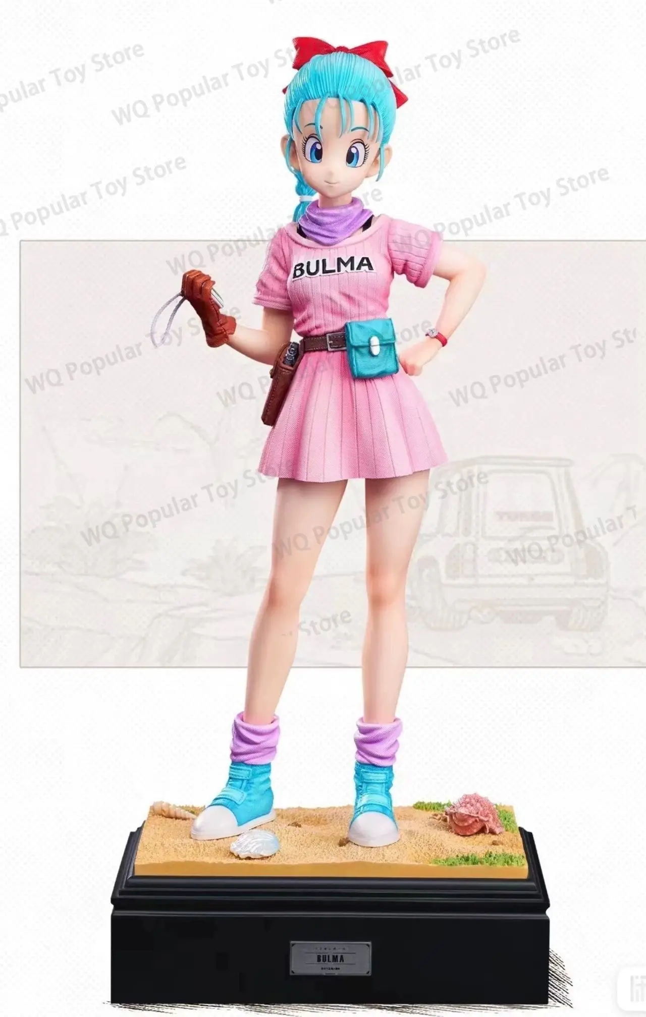 جديد JT اللعب لعبة دراغون بول شخصيات كرتونية 30 سنتيمتر بولما الغداء تشيتشي تمثال بولي كلوريد الفينيل تمثال غرفة الديكور جمع نموذج اللعب الهدايا